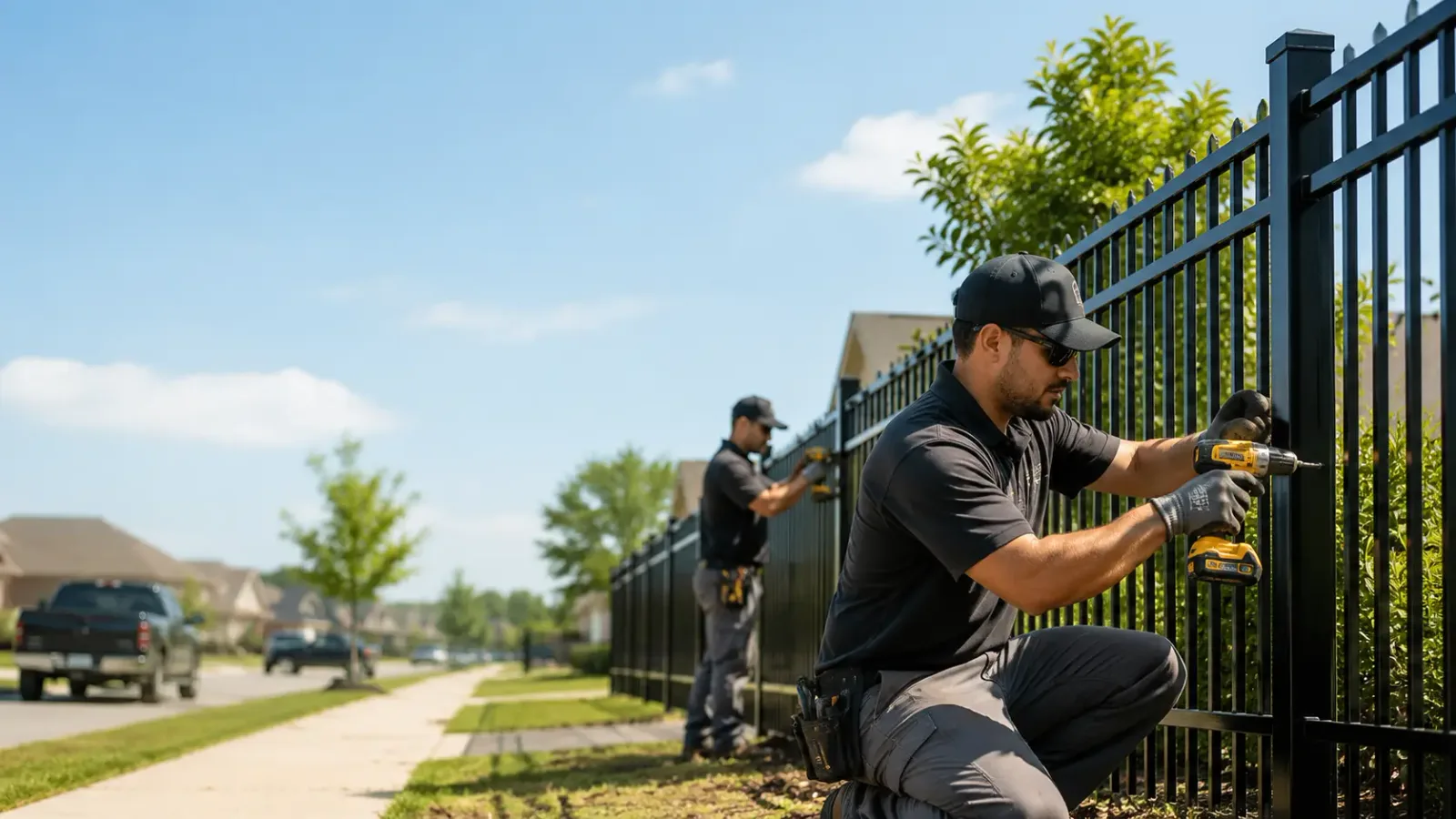 Metal Fence Installation in Morgantown, WV